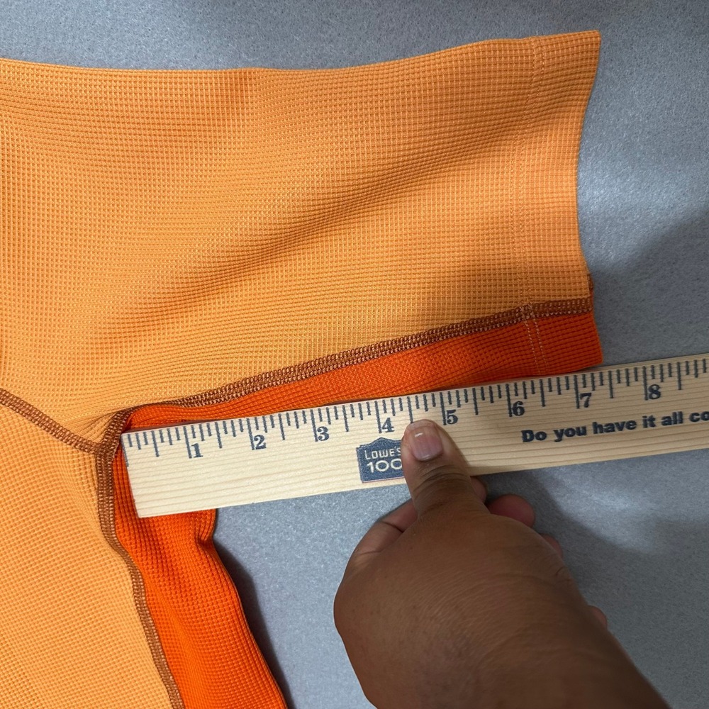 Nike ACG Dri-FIT ADV UV Base Layer Orange Slim Fit Shirt HV0581-833 Womens L - Picture 6 of 9